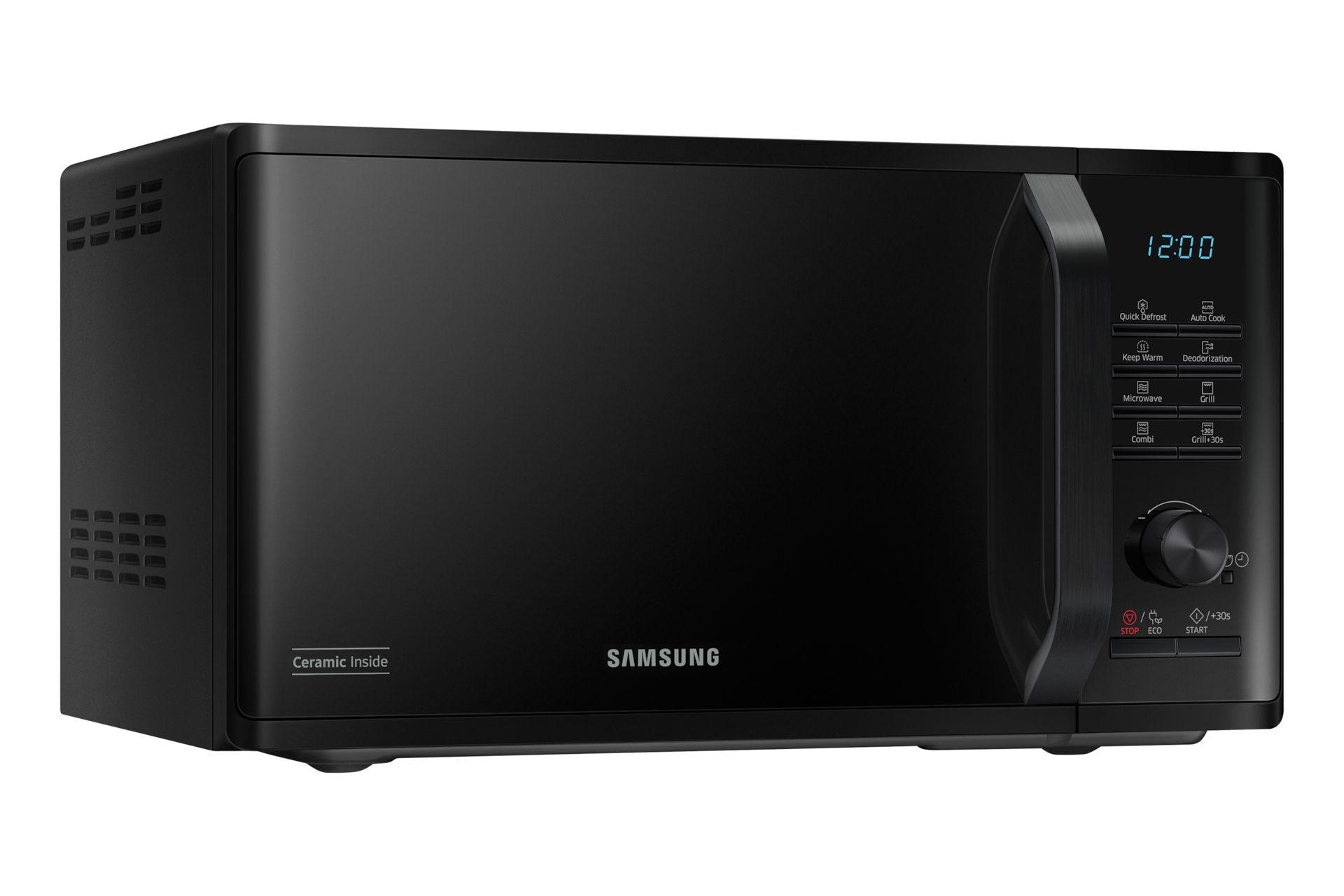 Micro-ondas com Grelhador de Bancada SAMSUNG MG23K3515AK/E1 (800 W - 1100 W - 23 l - Preto), miniatura 4