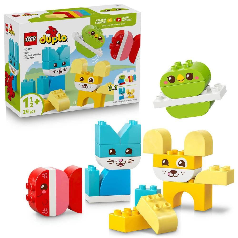 LEGO 10477 Duplo Animais Criativos Adoráveis 3 em 1 (15+ anos - 24 peças), miniatura 3