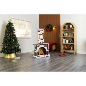 Casa de Brincar em Cartão FELLOWES 100143948 (Lareira de Natal XL - Cartão canelado) — miniatura 2