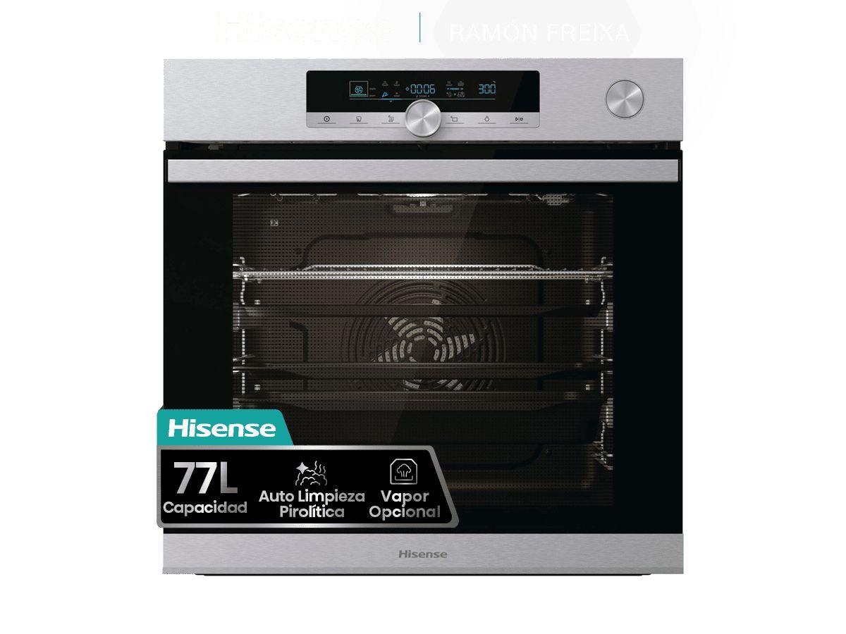Forno de Encastre HISENSE O643PX (Forno elétrico - 77 l - Pyroclean - Inox)