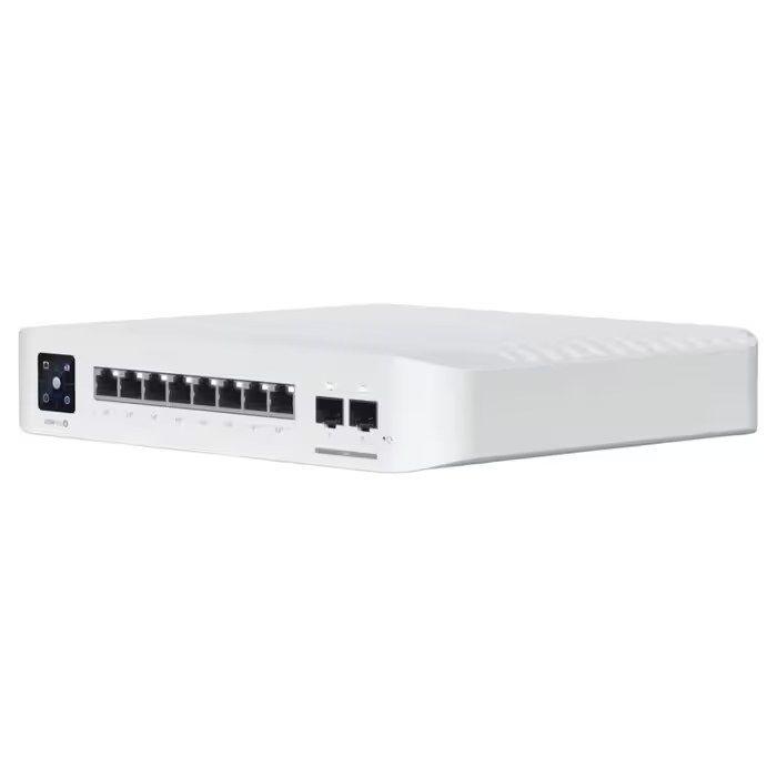 Switch Gerido UBIQUITI UniFi USW-PRO-8-POE (Gigabit Ethernet - 56 Gbit/s - L2/L3 - Branco), miniatura 3