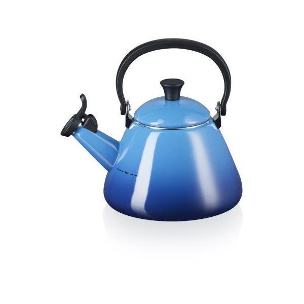 Chaleira LE CREUSET Kone (Aço carbono esmaltado - Altura 24,3 cm - Azul)