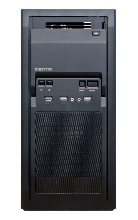 Caixa de Computador CHIEFTEC LF-02B-OP (ATX, Micro ATX - Midi Tower - Aço SECC - Preto) — miniatura 6