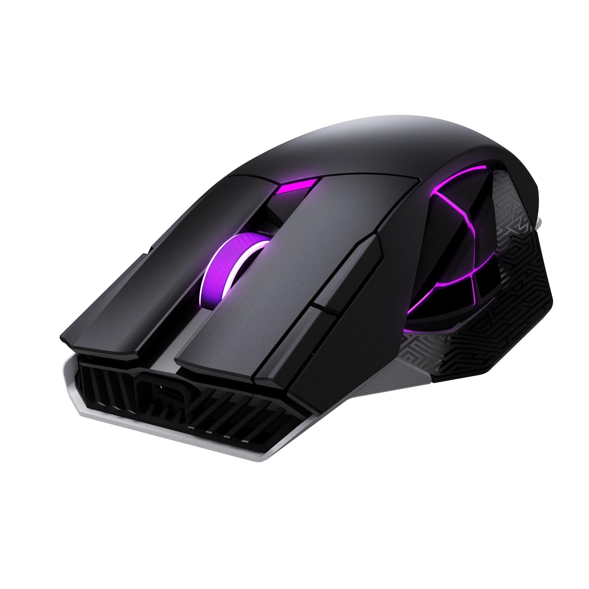 Rato ASUS ROG Spatha X 65K (Mão direita - 65000 DPI - Ótico - Preto), miniatura 5