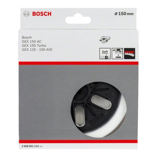 Prato para Lixadeira BOSCH 2608601115 (150 mm - Branco), miniatura 2