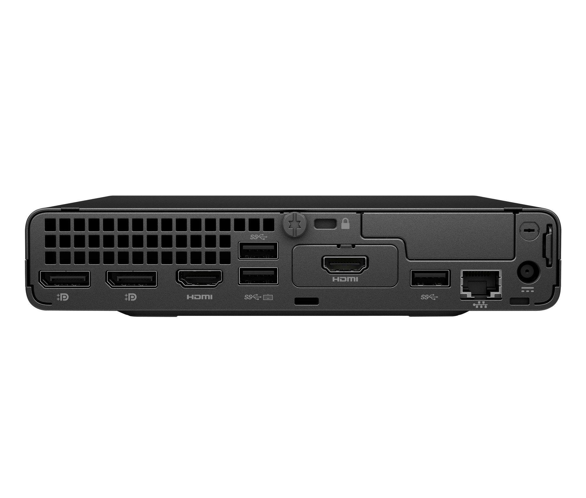 Computador Mini HP Pro Mini 400 G9 C7FX1ET (Windows 11 Pro - Intel Core i5 - 16 GB - Preto) — miniatura 3