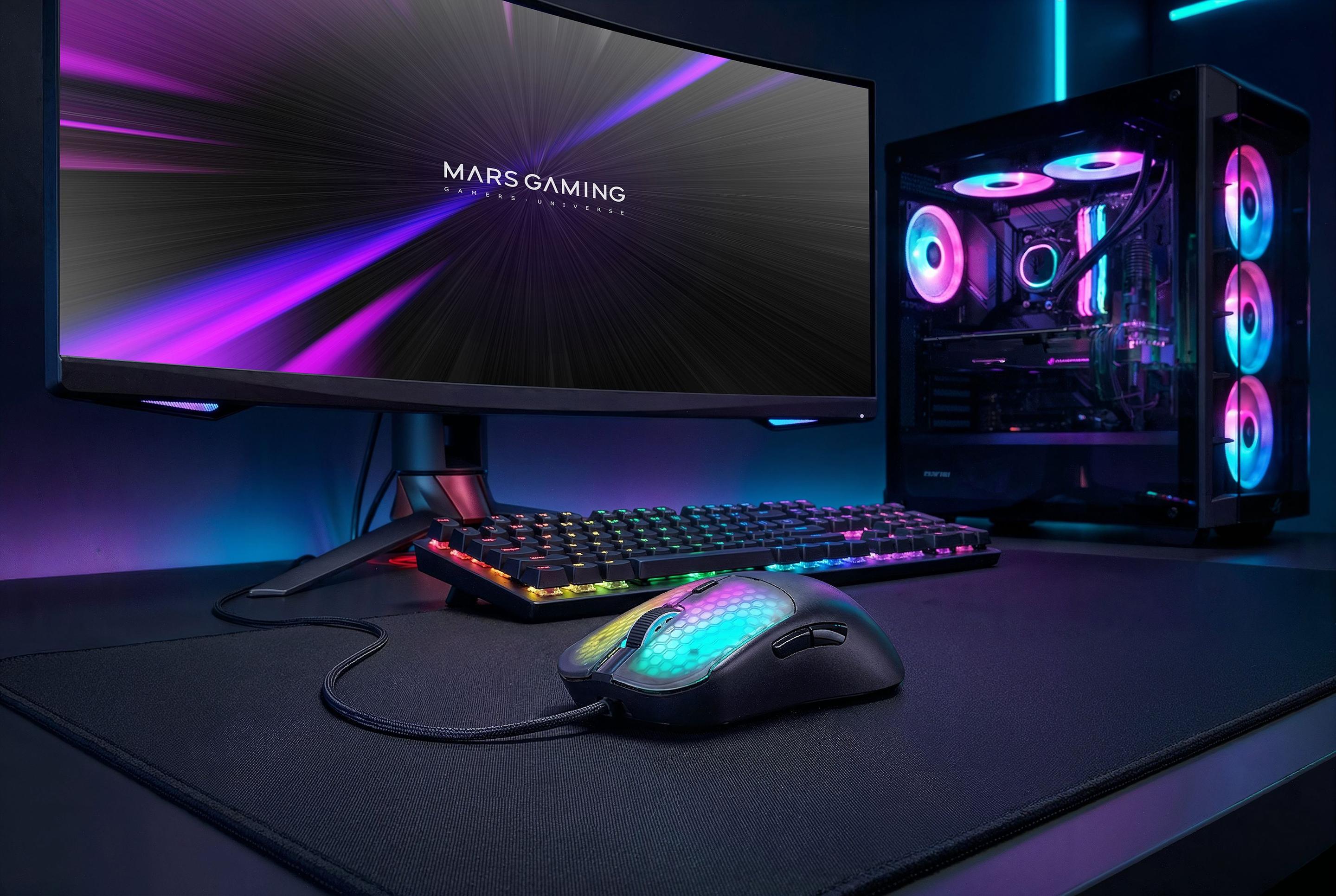 Rato Gaming MARS GAMING MM-VIPER (Mão direita - 12800 DPI - Ótico - Preto), miniatura 10