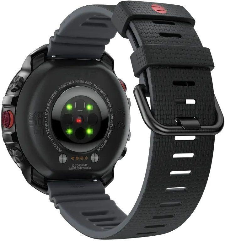 Smartwatch Desportivo POLAR Grit X2 Pro S-L (Redondo - AMOLED - 1,39" - Preto/Cinzento), miniatura 3