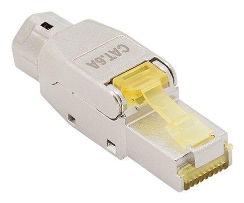 Ficha RJ45 LOGILINK MP0085 (Cat6A, Cat7 e Cat8 - Cinzento)