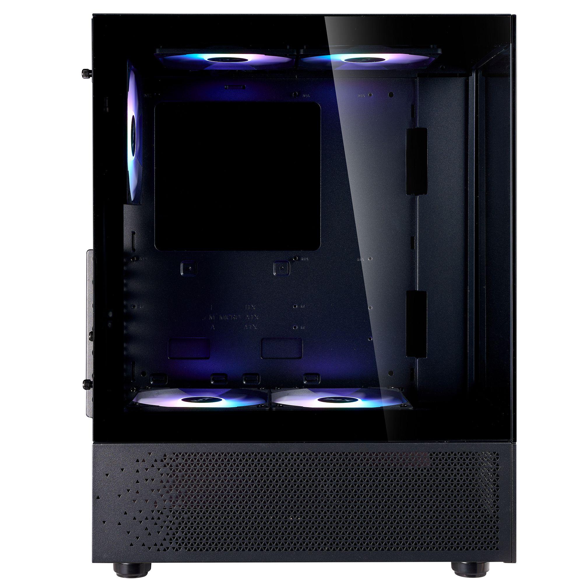 Caixa Gaming XPG Invader X Mini (ATX, Micro ATX, Mini-ITX - Midi Tower - SPCC - Preto) — miniatura 7