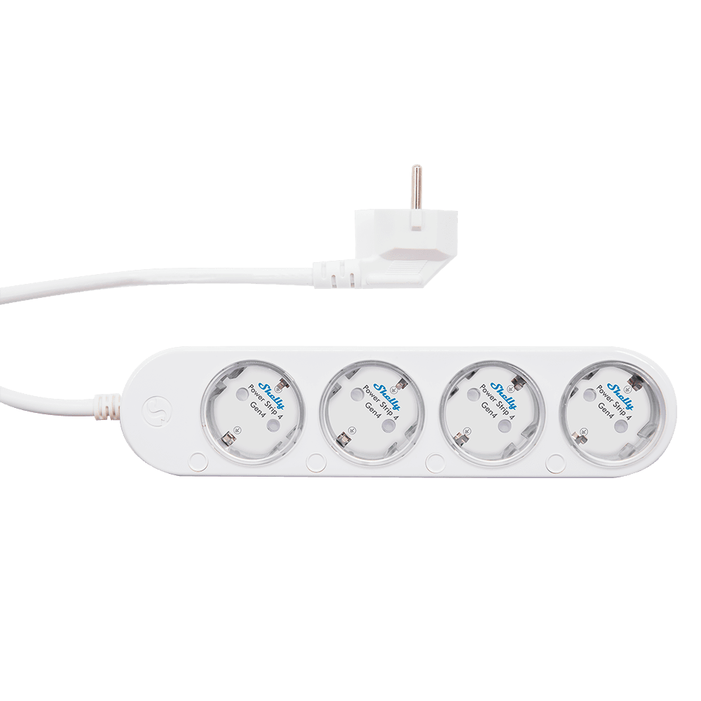 Régua de Tomadas Inteligentes SHELLY Power Strip 4 Gen4 (Branco) — miniatura 4