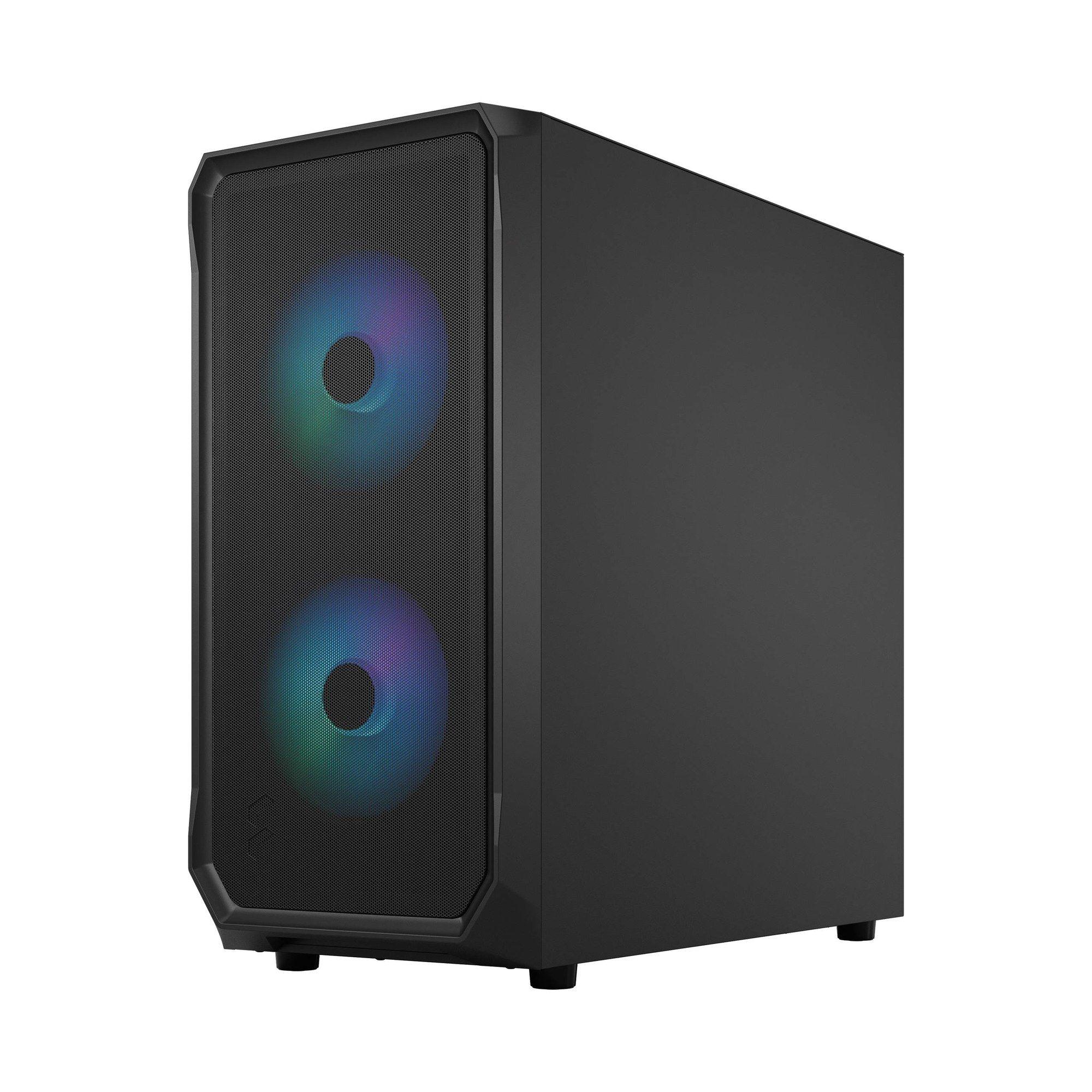 Caixa ATX FRACTAL DESIGN Focus 2 (ATX, Micro ATX, Mini-ITX - Mini-ITX, ATX, Micro ATX - Aço, vidro temperado - Preto) — miniatura 5