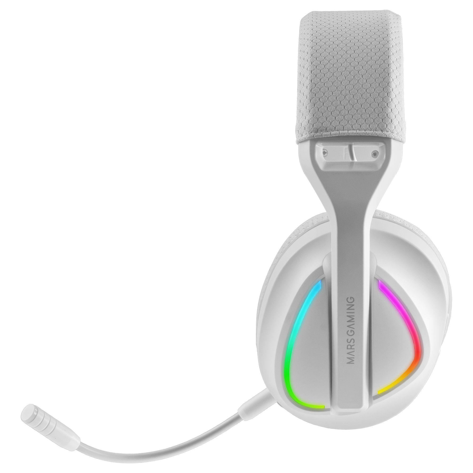 Headset Gaming MARS GAMING MHW-QUASAR (Branco), miniatura 10