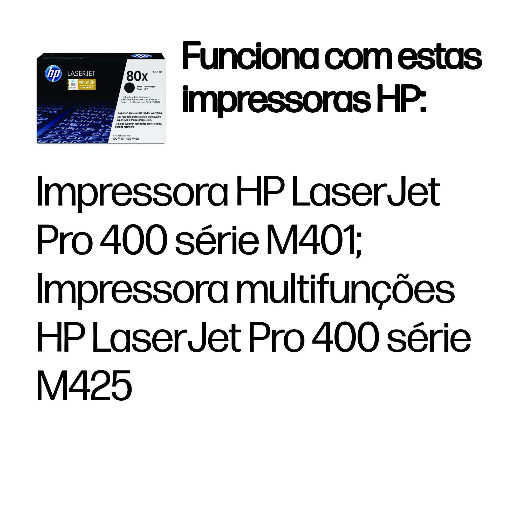 Toner HP CF280X (6900 páginas - Preto), miniatura 2