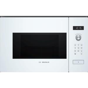 Micro-ondas Encastre BOSCH BFL524MW0 (800 W - 20 l - Rotativo, toque - Branco)