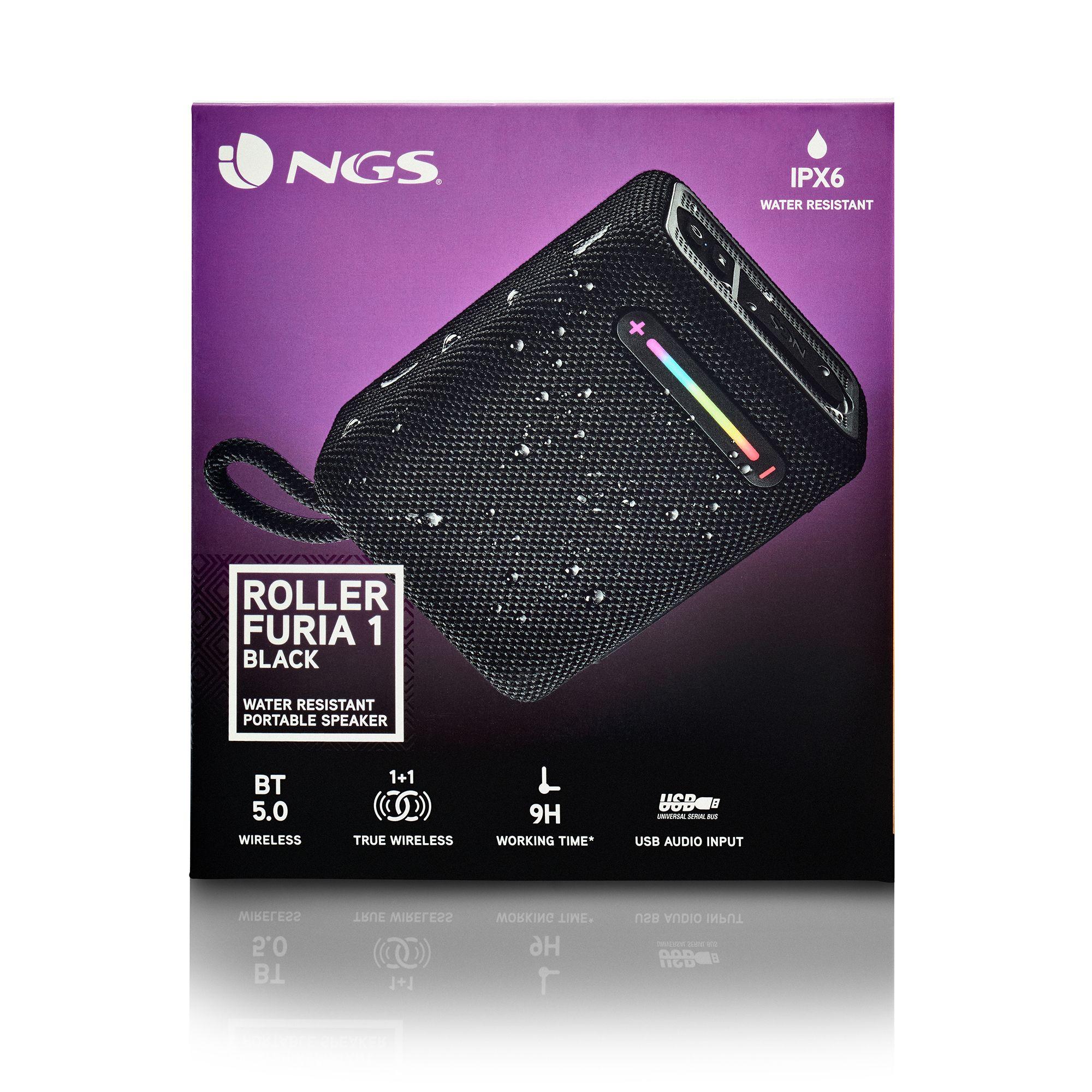 Coluna Portátil NGS Roller Furia 1 (7 W - USB - Preto) — miniatura 4