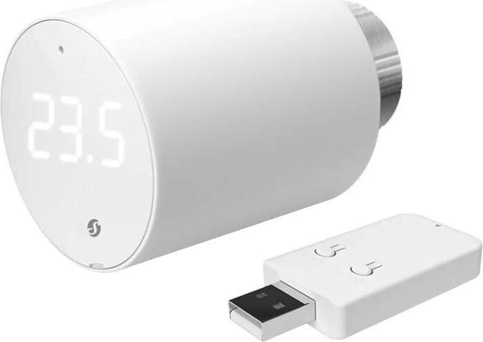 Cabeça Termostática Inteligente SHELLY BLU TRV (Plástico - 78 x Ø54 mm - Branco)