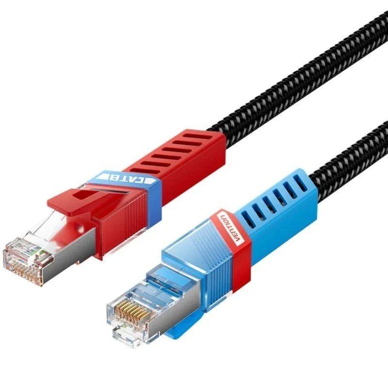 Cabo de Rede RJ45 VENTION IKJBD (0,5 m - Preto)
