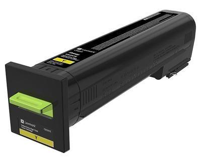 Toner LEXMARK 72K2XYE (22 000 páginas - Amarelo), miniatura 2