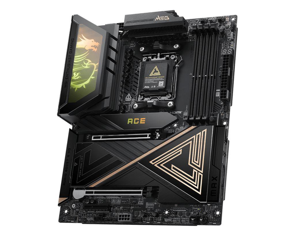 Motherboard MSI MEG X870E ACE MAX (AM5 - ATX - Duplo canal - Preto), miniatura 3