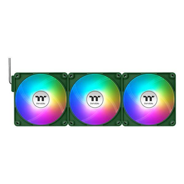 Conjunto de Ventoinhas THERMALTAKE CT140 EX ARGB Sync (ARGB multicolor - Verde) — miniatura 3