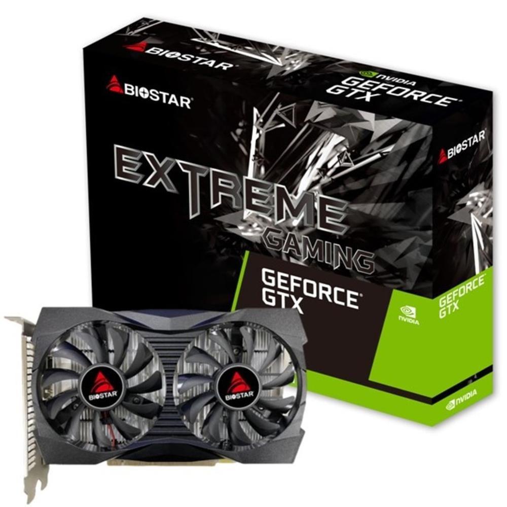 Placa Gráfica BIOSTAR GeForce GTX 1050 Ti 4GB GDDR5 (NVIDIA GeForce GTX 1050 Ti - 7007 MHz - 4 GB - Dourado)