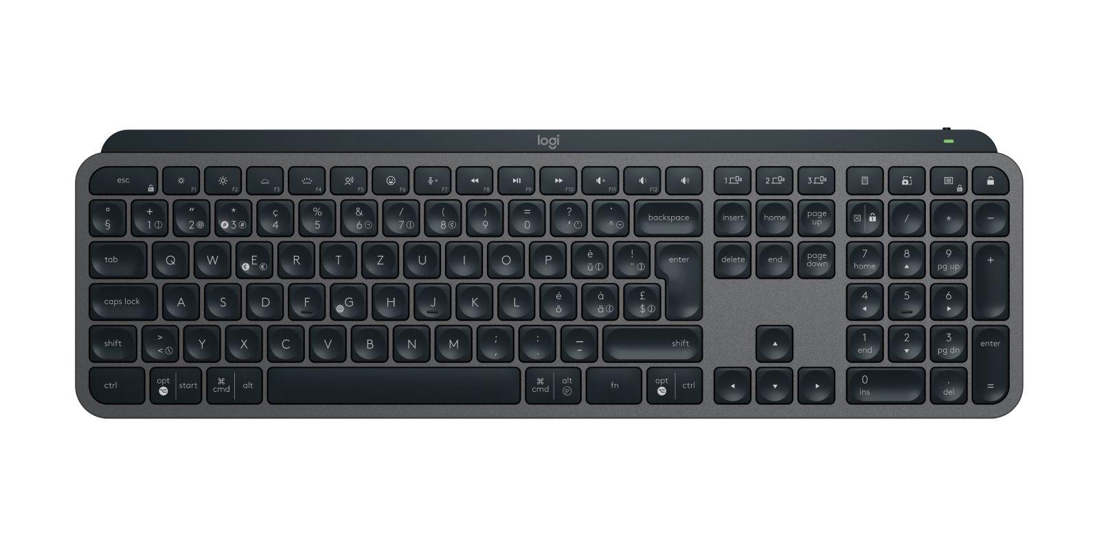 Teclado e Rato LOGITECH MX Keys Combo for Business Gen 2 (Suíço - Teclas tesoura - Tamanho completo - Grafite) — miniatura 2