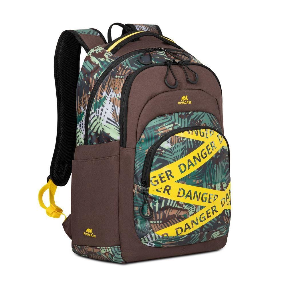 Mochila RIVACASE Urban Jungle Erehs 5461 (30 L - Poliéster - 15,6 polegadas - Caqui)