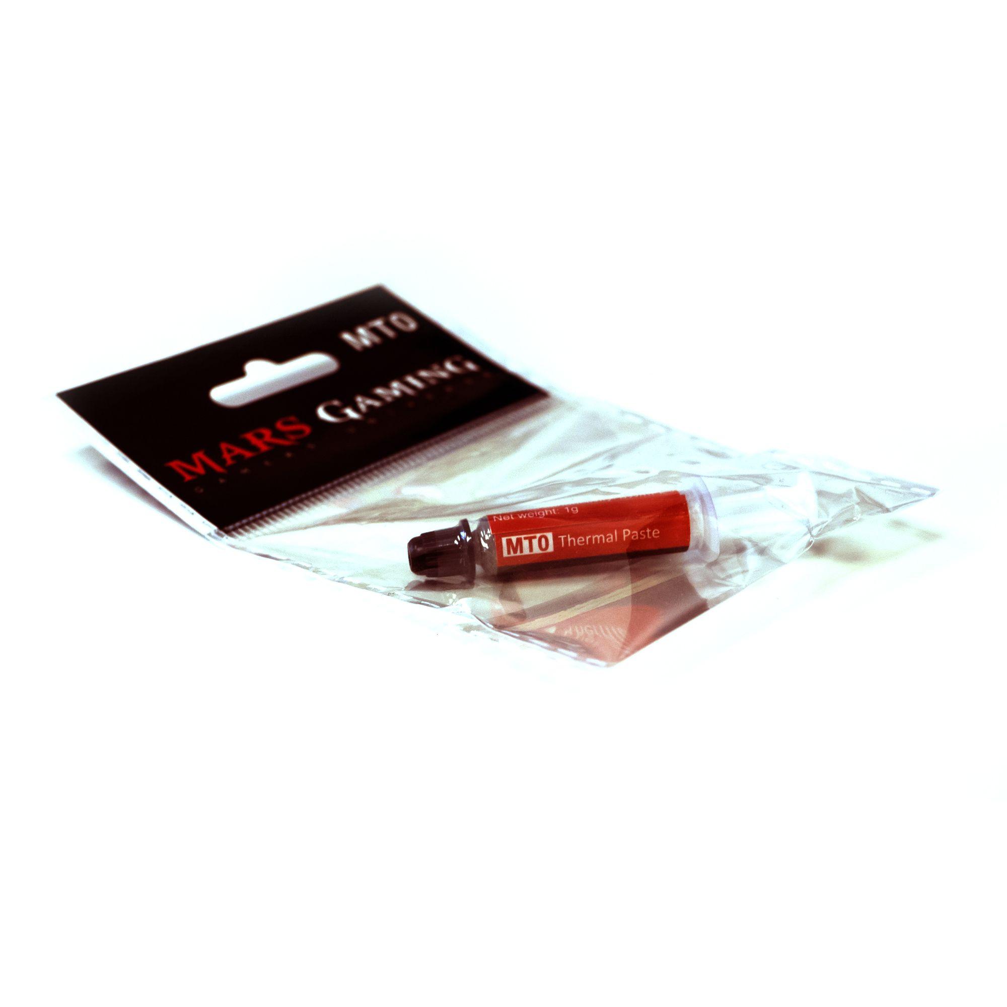 Pasta Térmica MARS GAMING MT0 (6 W/m·K - 3,25 g/cm³ - Cinzento) — miniatura 4