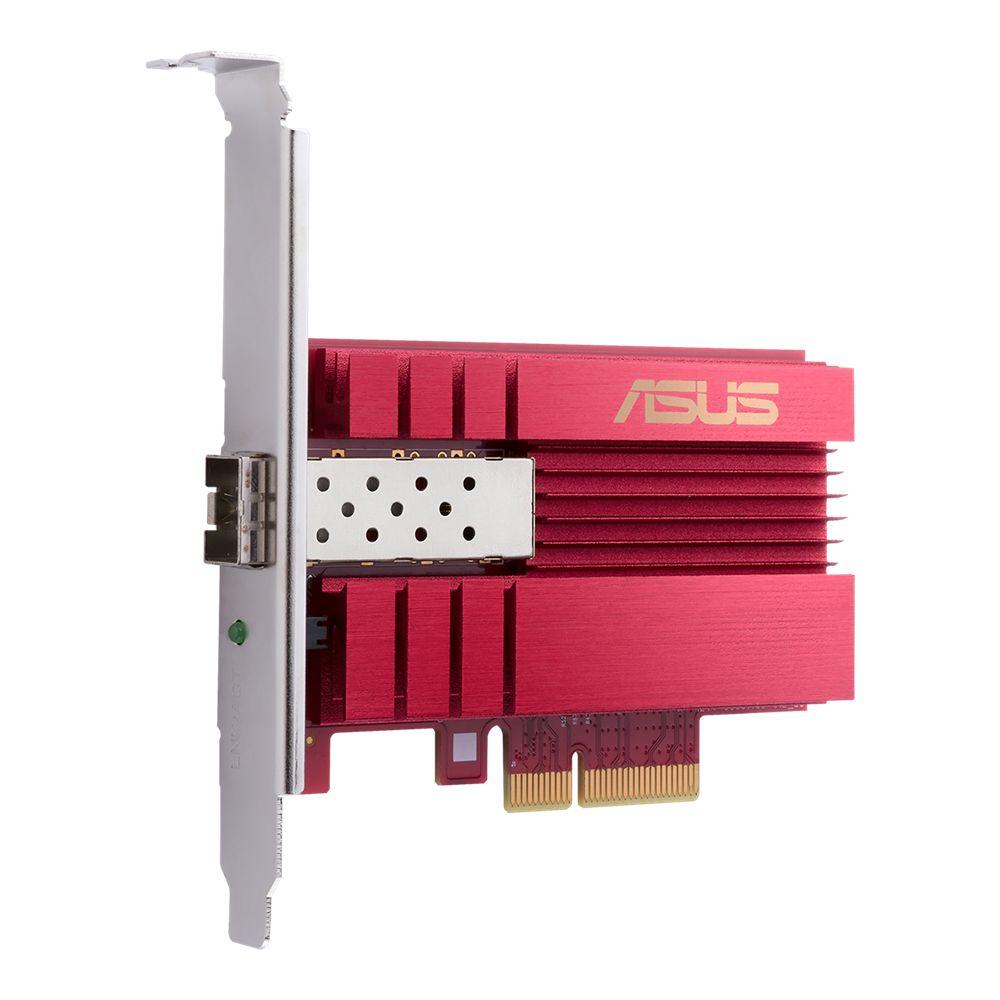 Placa de Rede PCIe ASUS XG-C100F (10 Gigabit Ethernet - PCI Express - 10000 Mbit/s - Vermelho) — miniatura 2