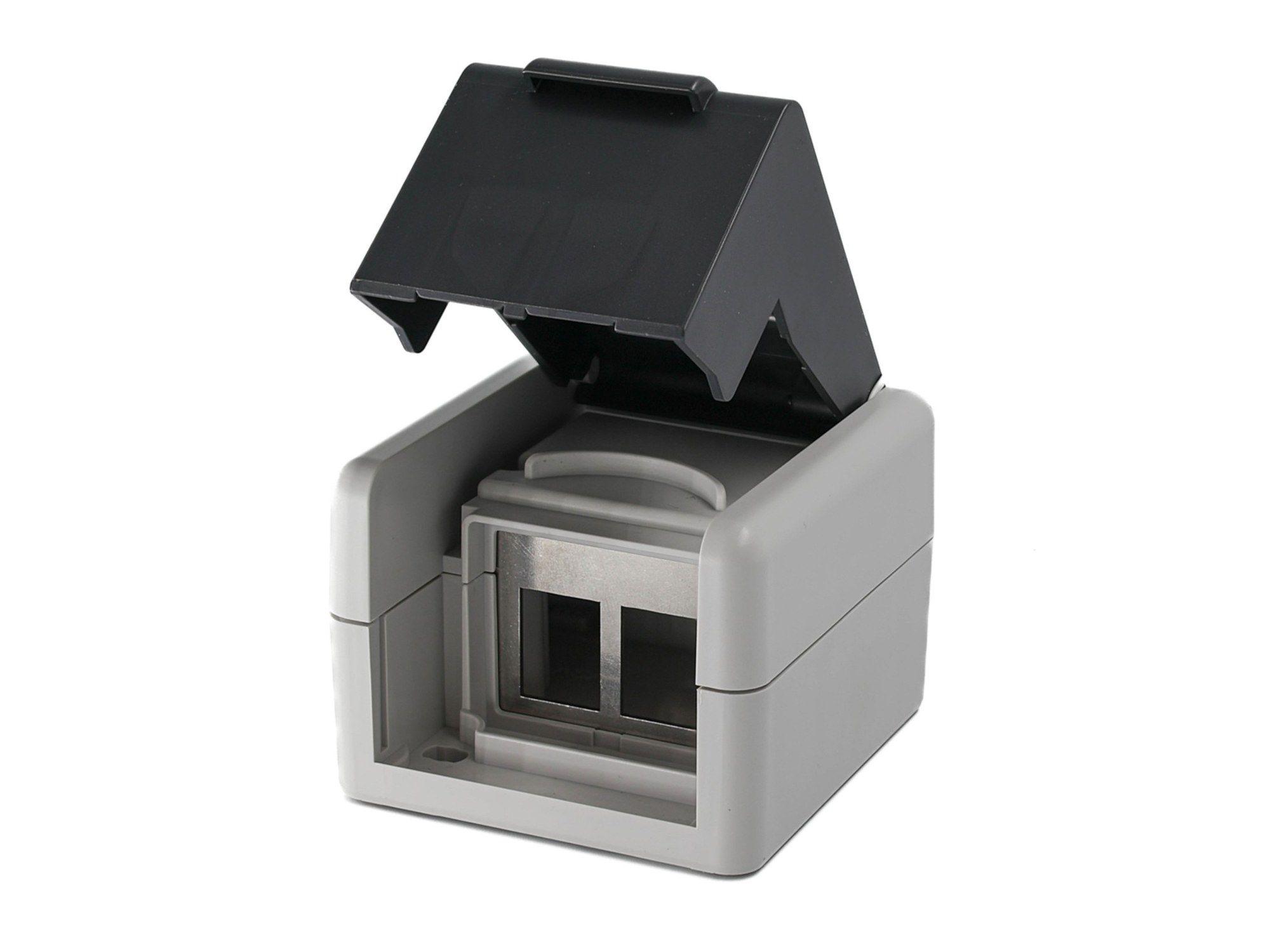 Caixa de Montagem de Superfície para Módulos Keystone EQUIP 125451 (Cinzento), miniatura 4