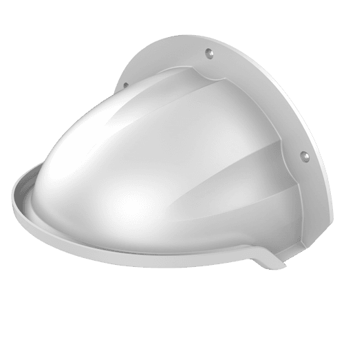 Capa de Proteção contra Chuva para Câmara HIKVISION DS-1250ZJ (Composto de fibra - Instalação na parede)