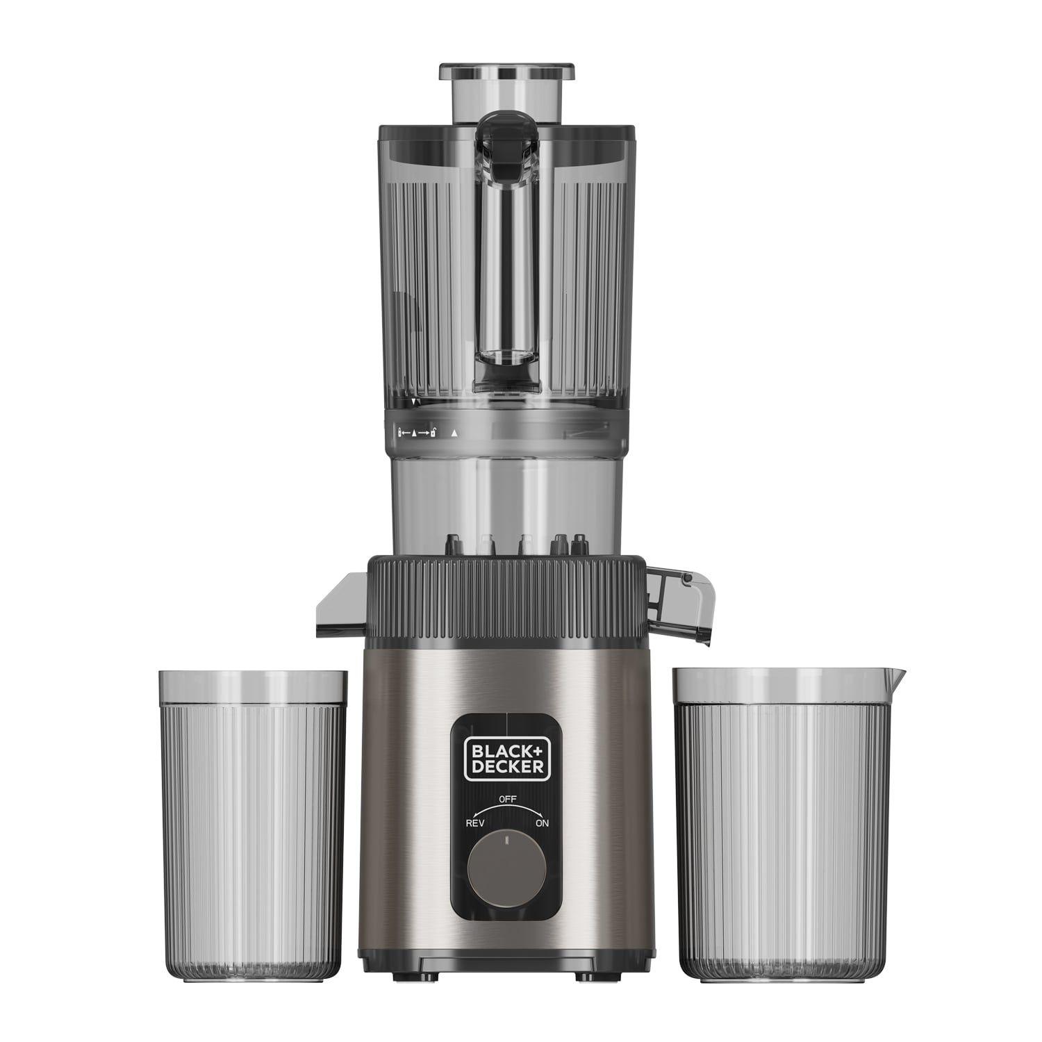 Extrator de Sumos BLACK+DECKER BXJE4800 (Cinzento Escuro)