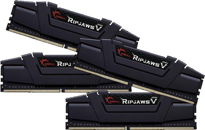 Memória RAM G.SKILL Ripjaws V F4-3200C16Q-64GVK (3200 MHz - 64 GB - DIMM)