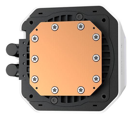 Kit de Refrigeração Líquida DEEPCOOL LM240 WH (120 mm - 2400 RPM - LED RGB - Branco) — miniatura 2