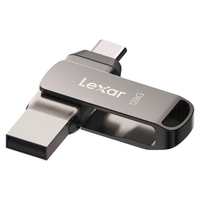 Pen USB LEXAR JumpDrive LJDD400128G-BNQNG (USB Tipo-C - 3.2 Gen 1 - Sleeve - Cinza), miniatura 4