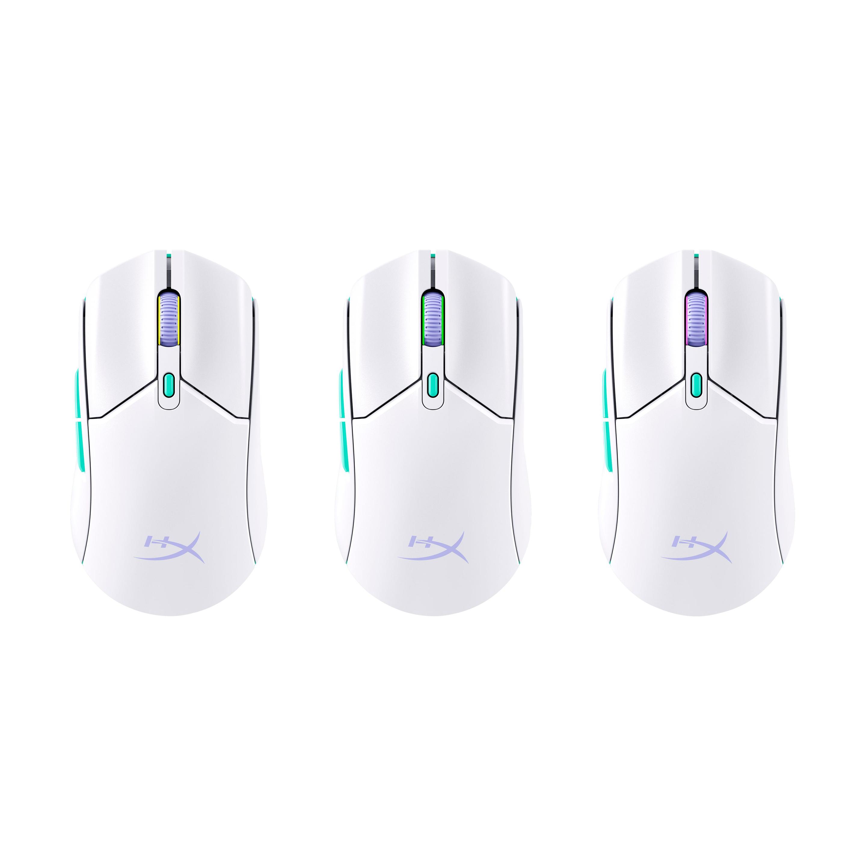 Rato HYPERX Pulsefire Haste 2 Core Wireless (Ambidestro - 3600 DPI - Ótico - Branco) — miniatura 8