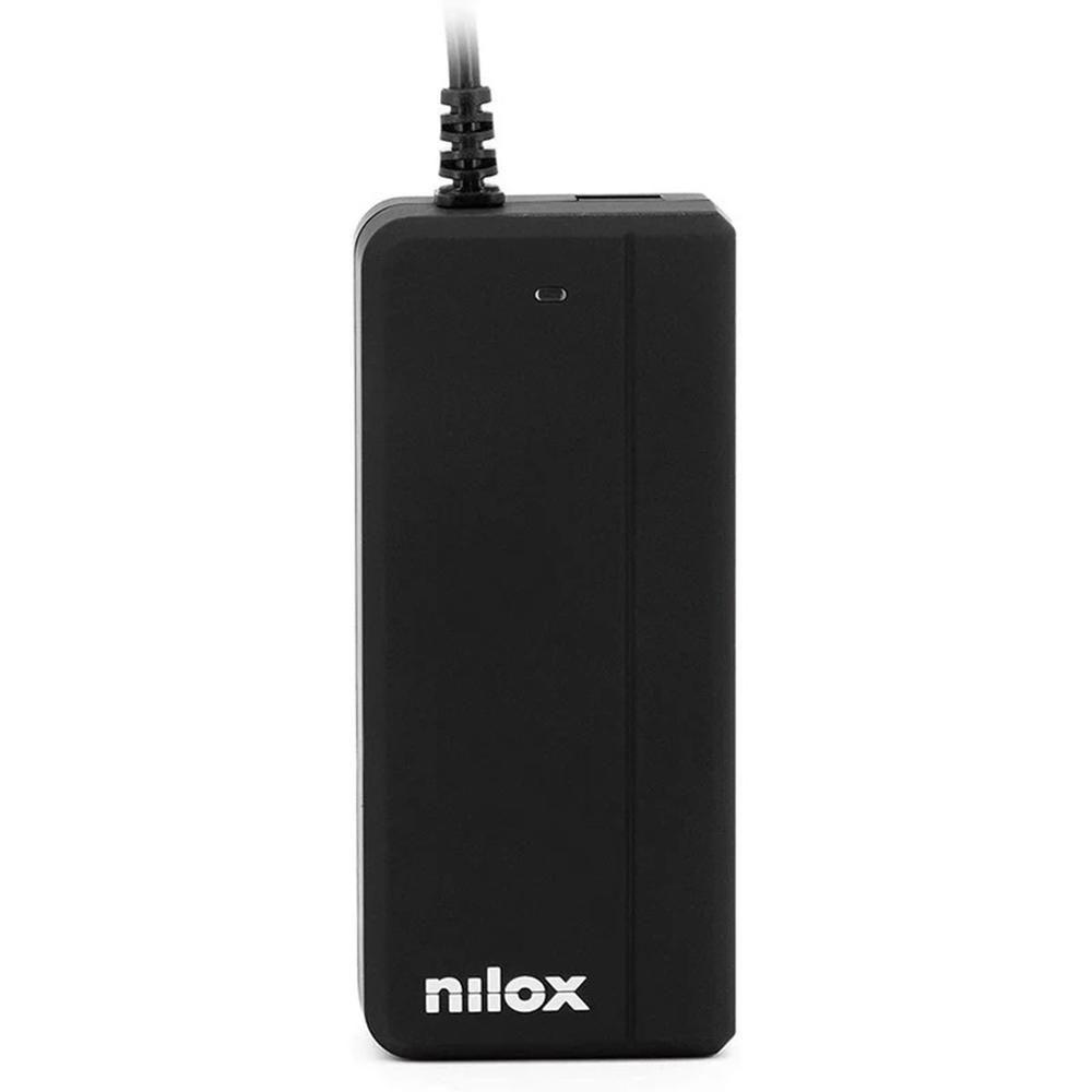 Carregador Universal para Portátil NILOX NXBGAN90W (USB-C - Preto)