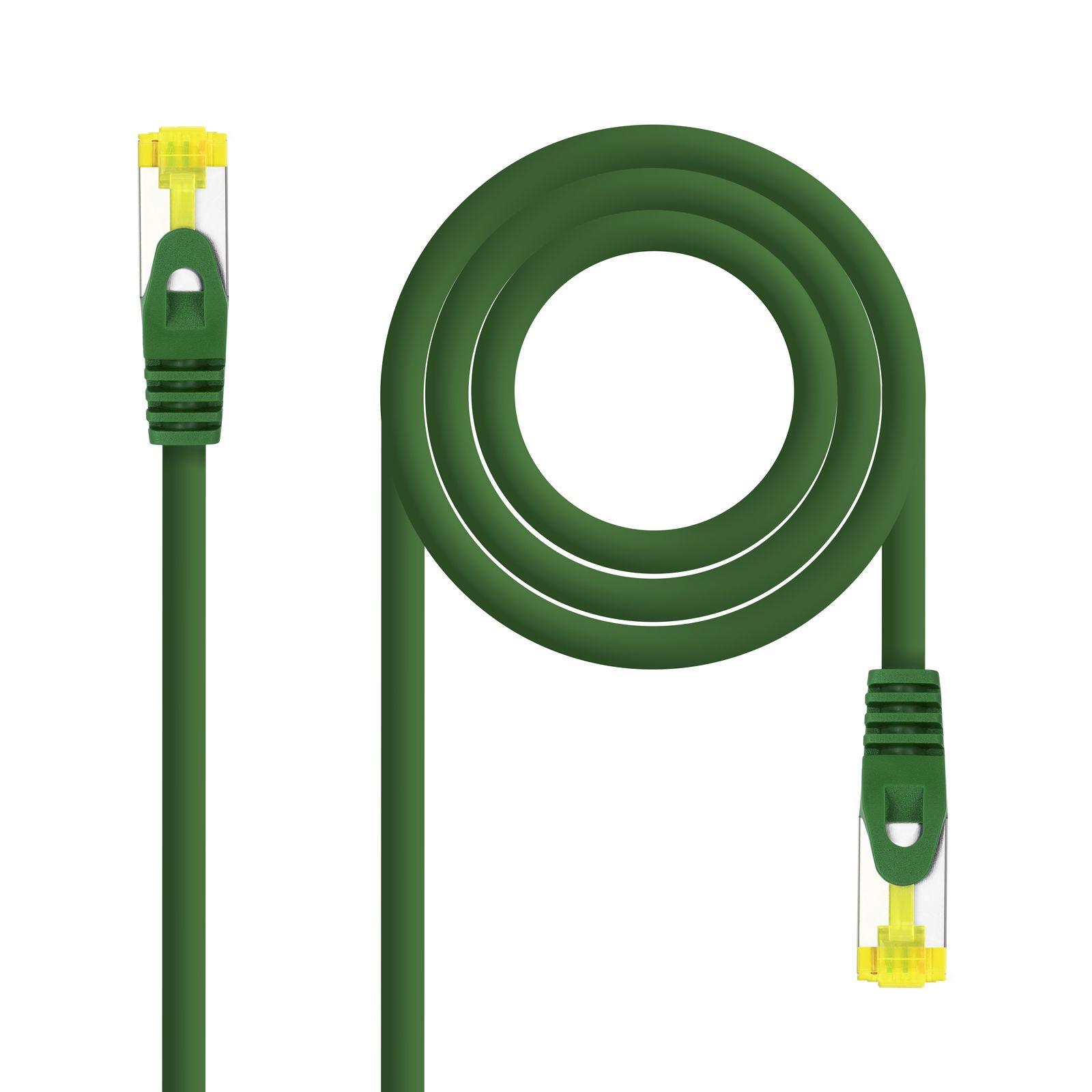 Cabo de Rede NANO CABLE 10.20.1900-L25-GR (0,25 m - Cat6A - RJ-45 - Verde)