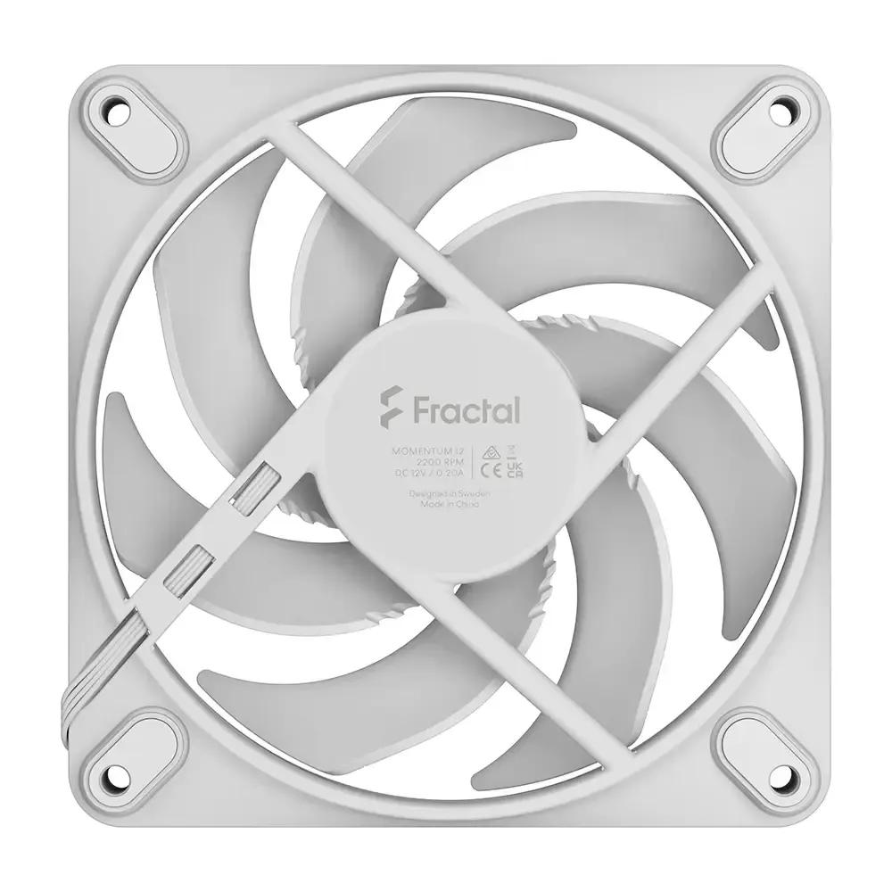 Ventoinha para Caixa FRACTAL DESIGN Momentum 12 White (Branco) — miniatura 5