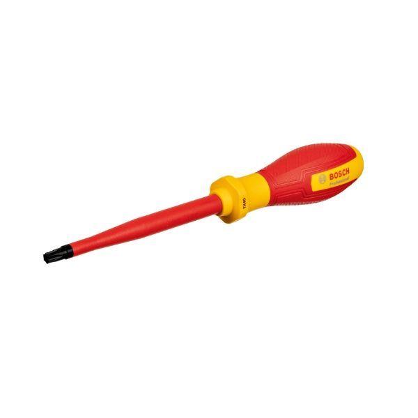 Chave de Fendas TORX BOSCH 1600A02ND0 (Elastómero termoplástico - Vermelho/Amarelo)