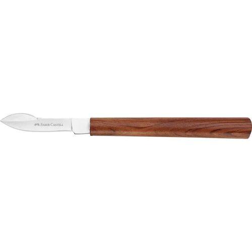 Raspadeira de Desenho FABER-CASTELL 181398 (Madeira - Castanho)