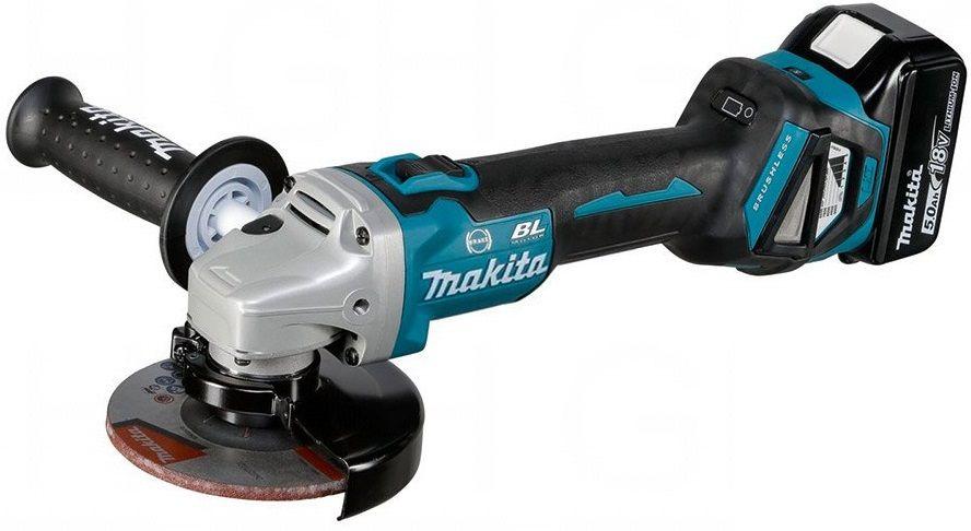 Rebarbadora Angular a Bateria MAKITA DGA513RTJ (Azul/Preto), miniatura 2