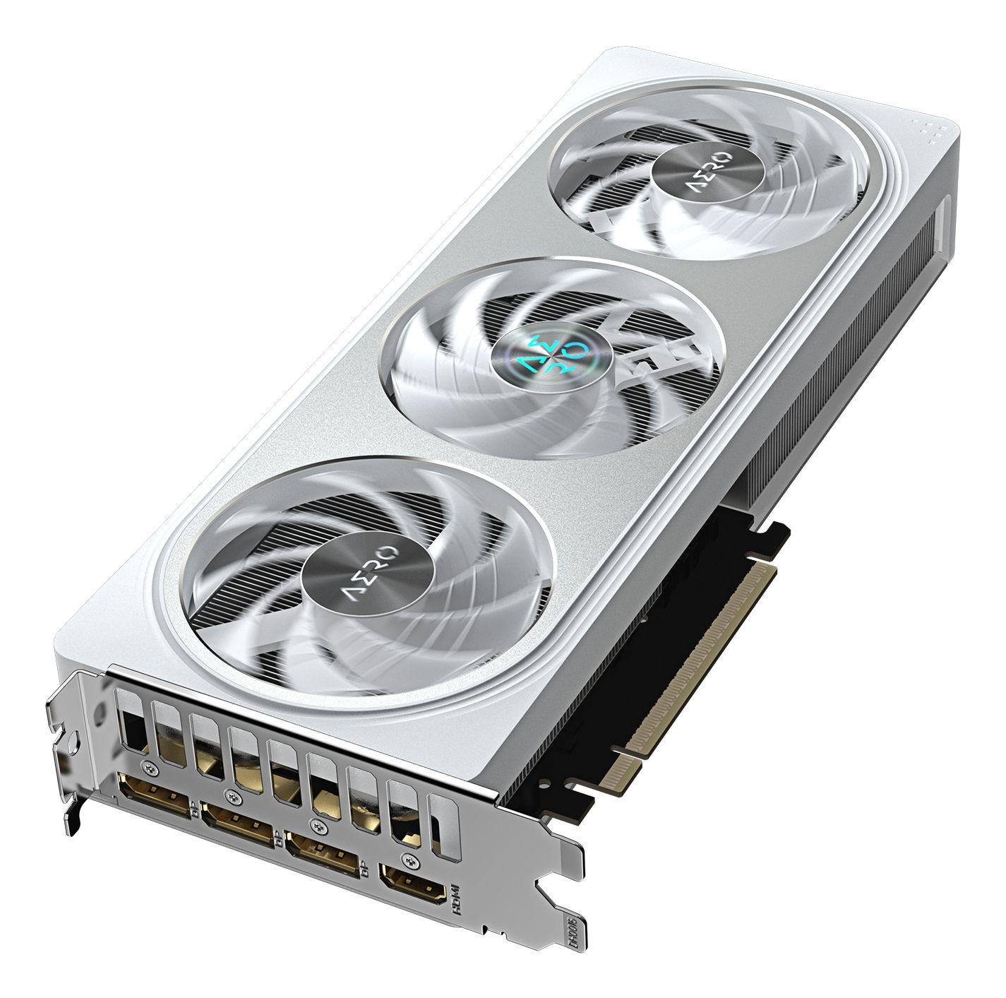 Placa Gráfica GIGABYTE GeForce RTX 5060 Ti AERO OC 8G (GeForce RTX 5060 Ti - 28000 MHz - 8 GB - Branco) — miniatura 4