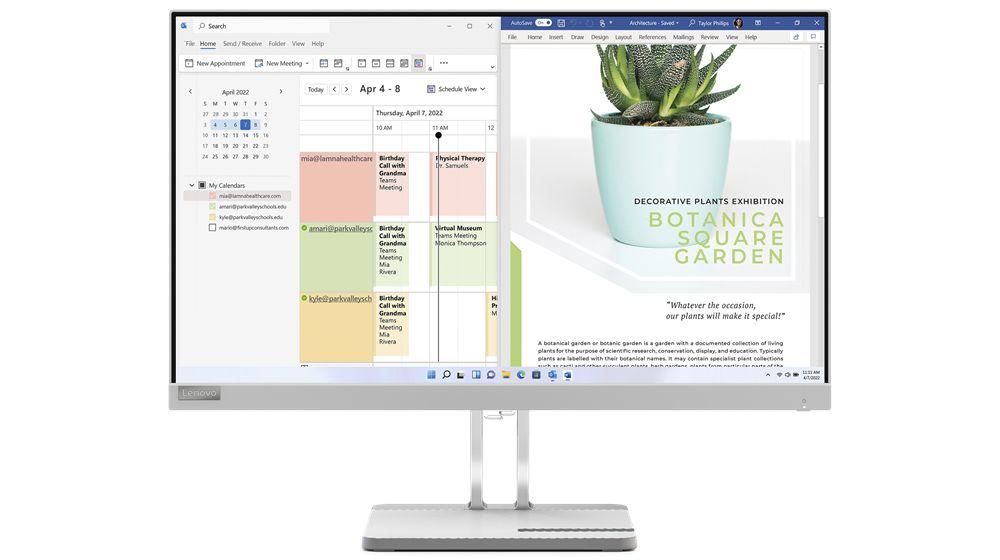 Monitor LENOVO L24e-40 (23,8" - VA - 100 Hz - Cinzento)