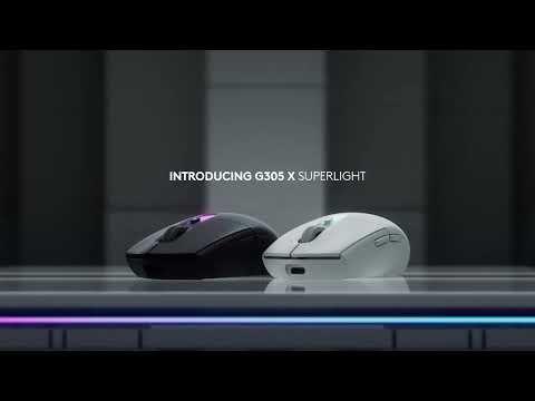 Rato LOGITECH G305 X SUPERLIGHT (Mão direita - 44000 DPI - Ótico - Preto), miniatura 3