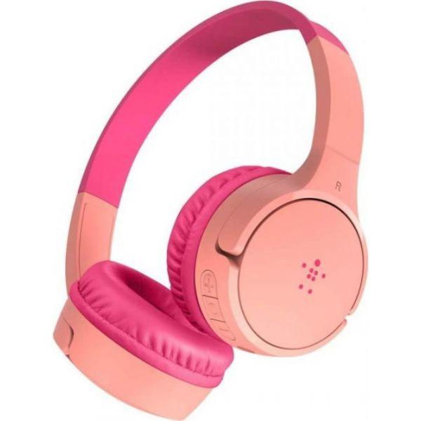 Auscultadores Infantis BELKIN SOUNDFORM MINI (Binaural - Supra-aural - Micro-USB - Rosa)