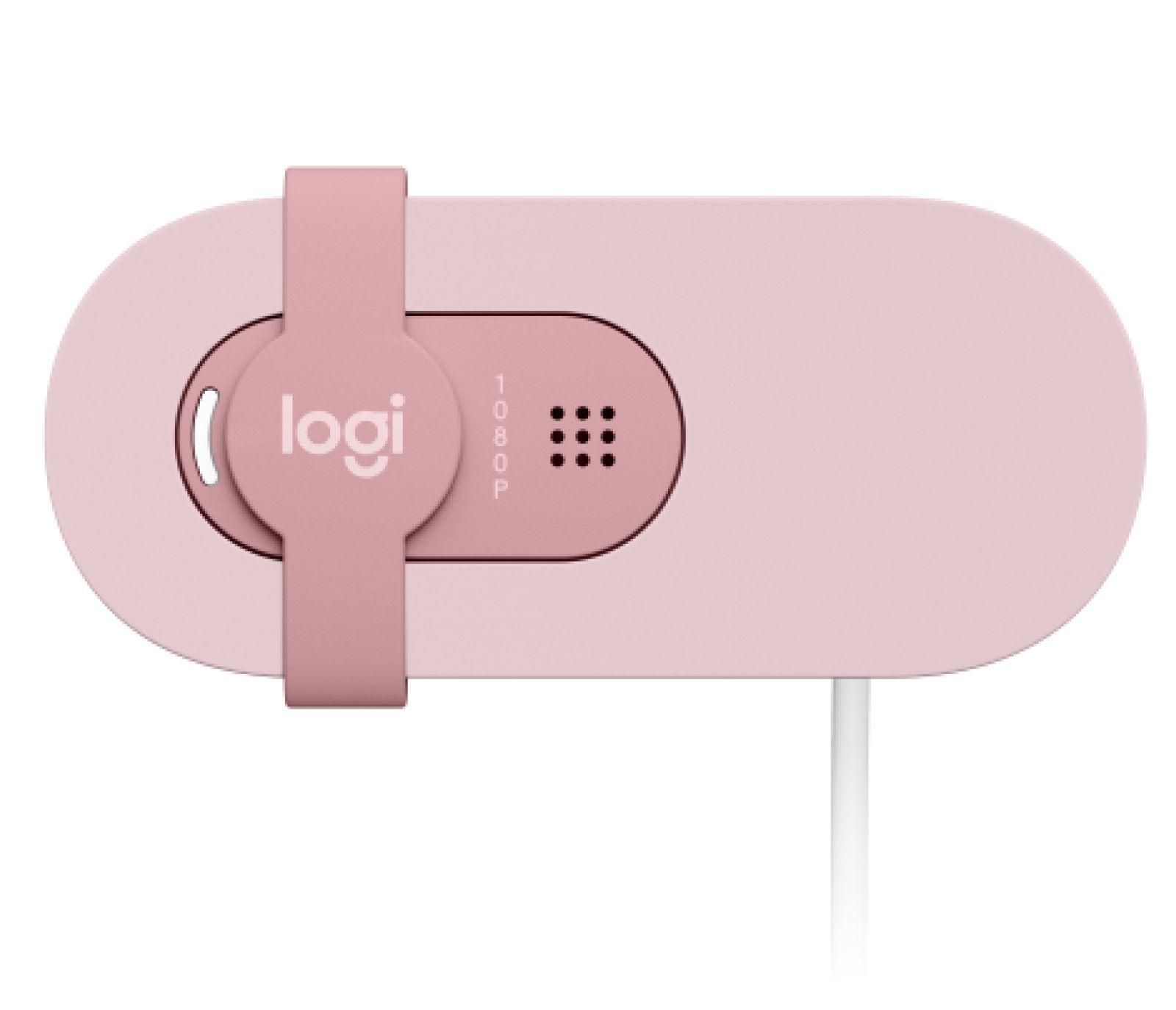 Webcam LOGITECH Brio 100 (USB - Windows, macOS, ChromeOS - Rosa) — miniatura 2