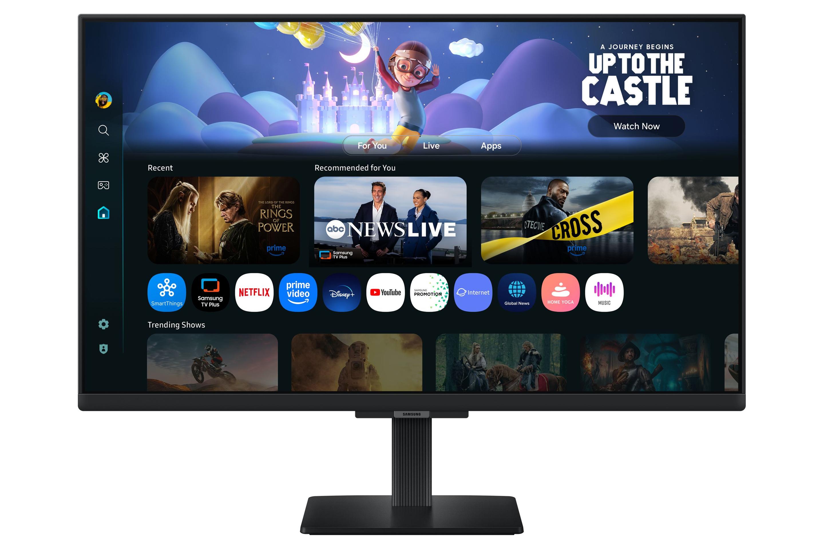 Monitor SAMSUNG M5 M50F LS27FM500EUXEN (27" - IPS - 60 Hz - Preto) — miniatura 4