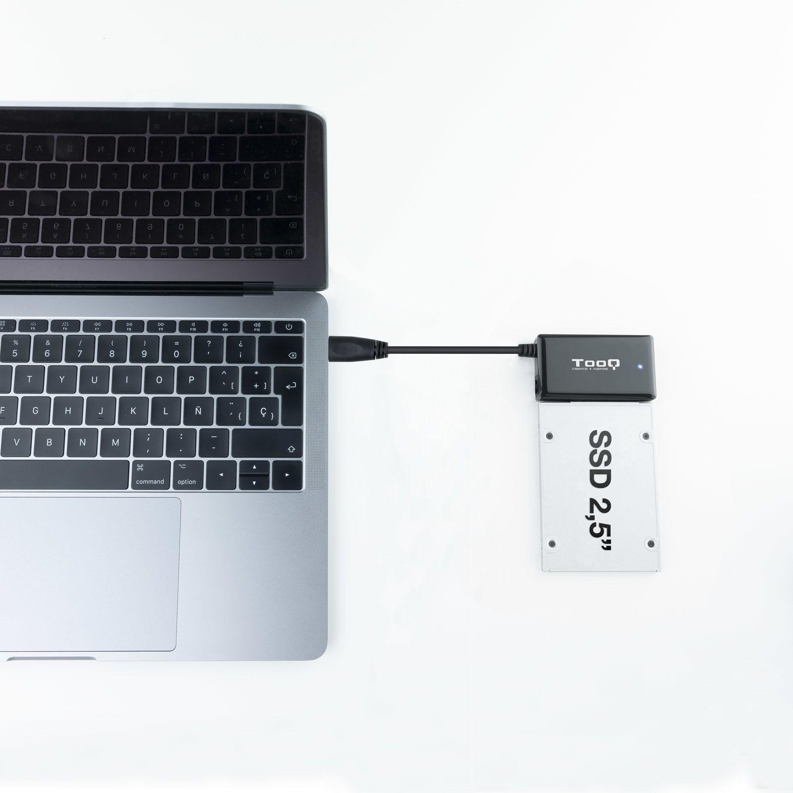Base de Acoplamento TOOQ TQHDA-01A (4 TB - 2.5,3.5 " - Preto) — miniatura 4